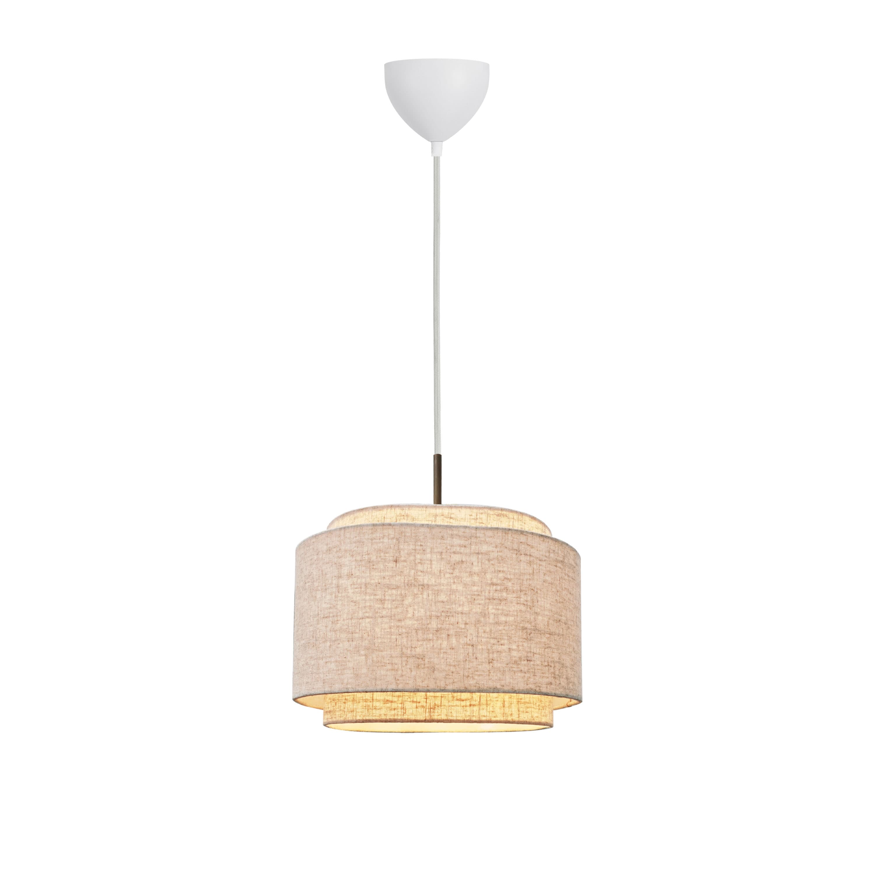 Takai Ceiling Lamp Beige 30x31
