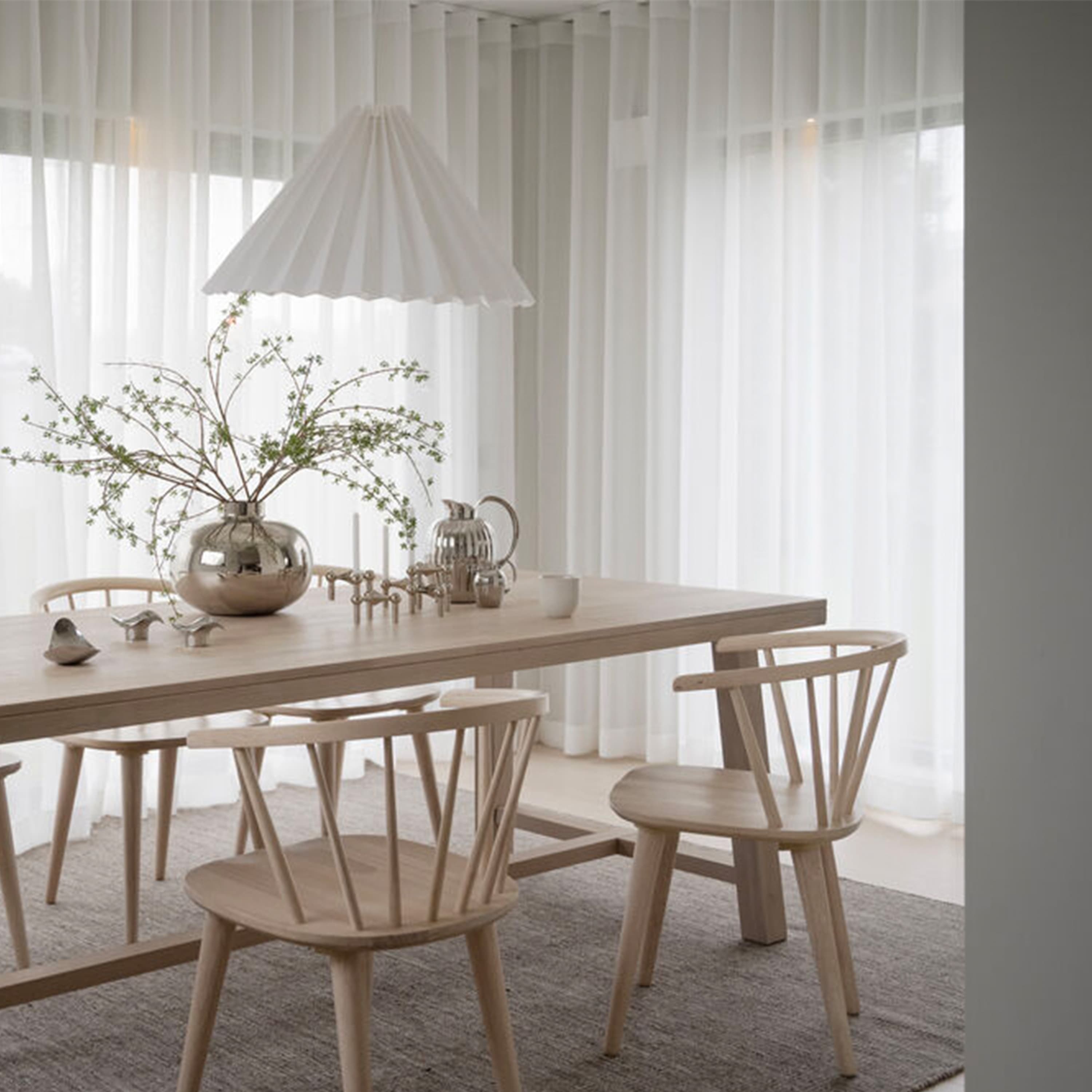 Carmen Dining Chair White Pigmented