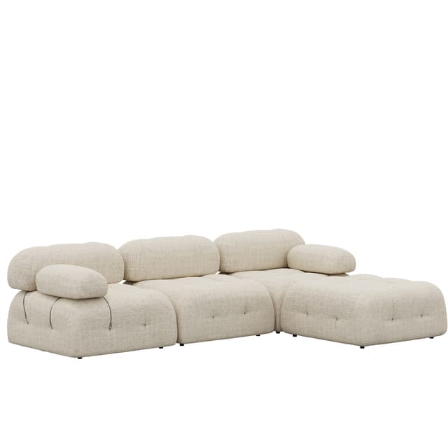 Blanca 3-Sitzer Divansofa Creme