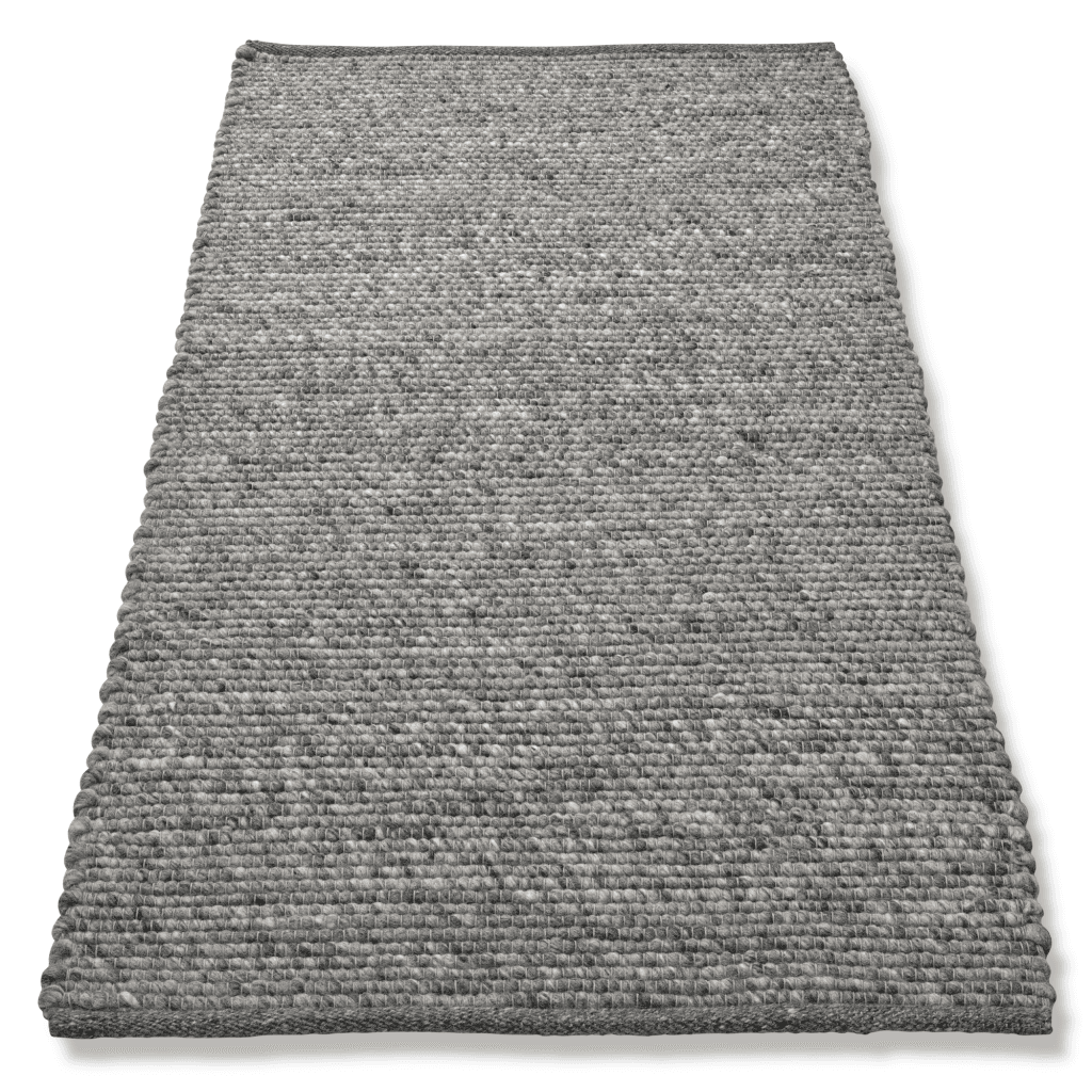 Merino Woll-Läufer Granit 80x250