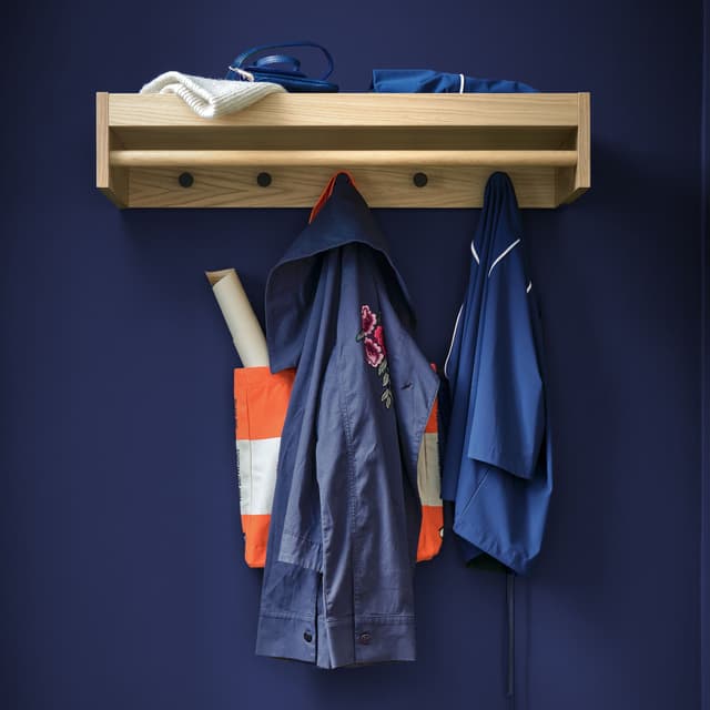 Gentle Hat Rack Oak