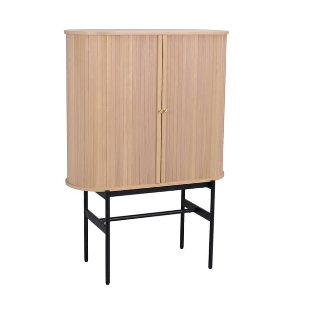 Haddington Cabinet White Pigmented/Black 102cm