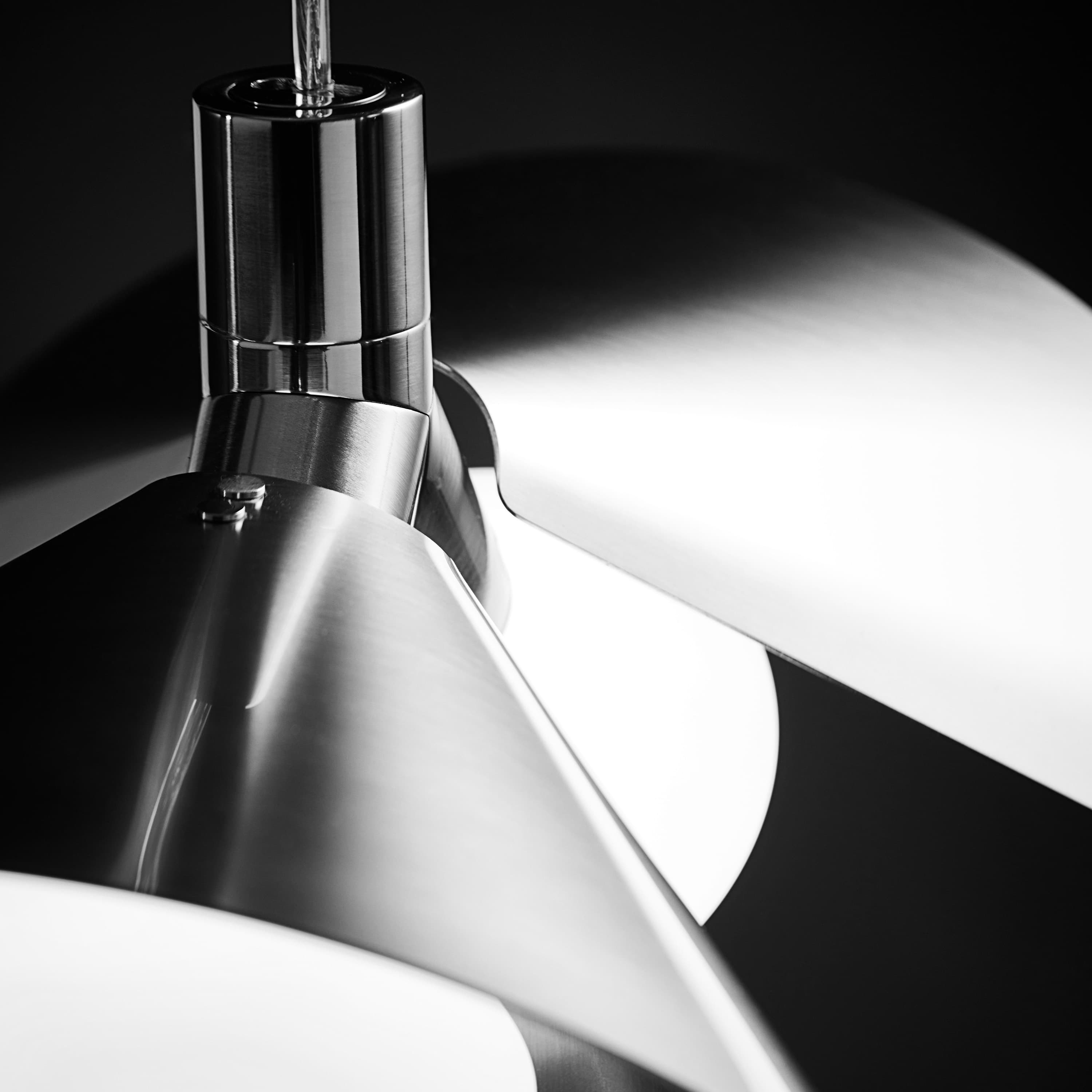 Peel Pendelleuchte Brushed Stainless Steel