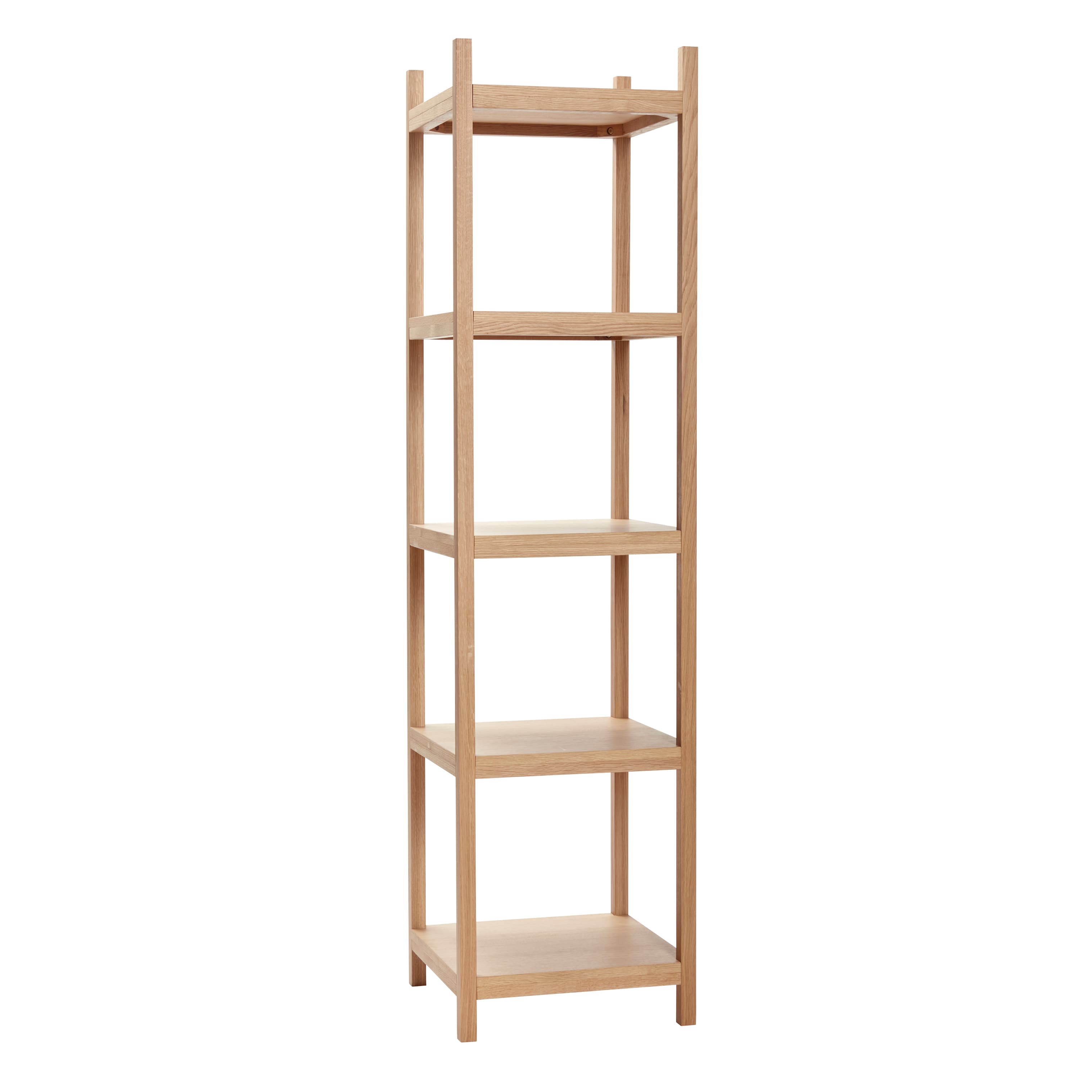 Mason Bookcase FSC Oak 45x180cm