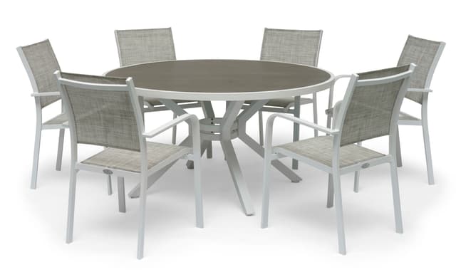 Hånger Dining Table White Ø140