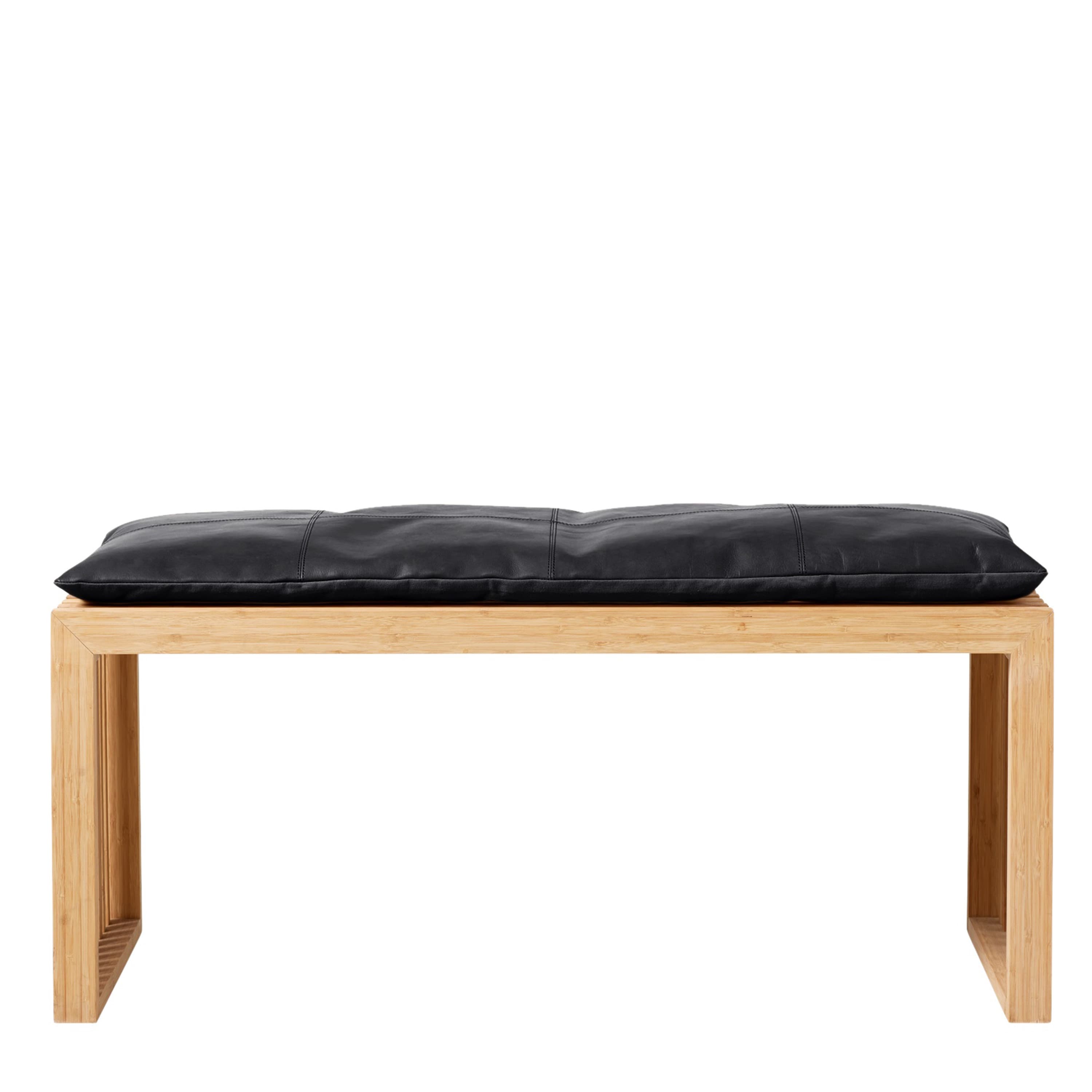 Rib Bank Bamboo/Schwarz 104cm