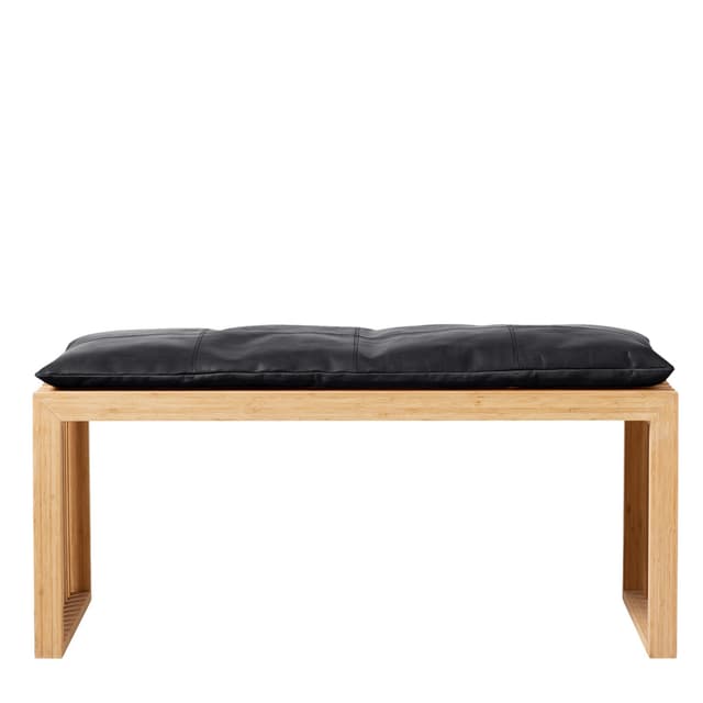 Rib Bank Bamboo/Schwarz 104cm