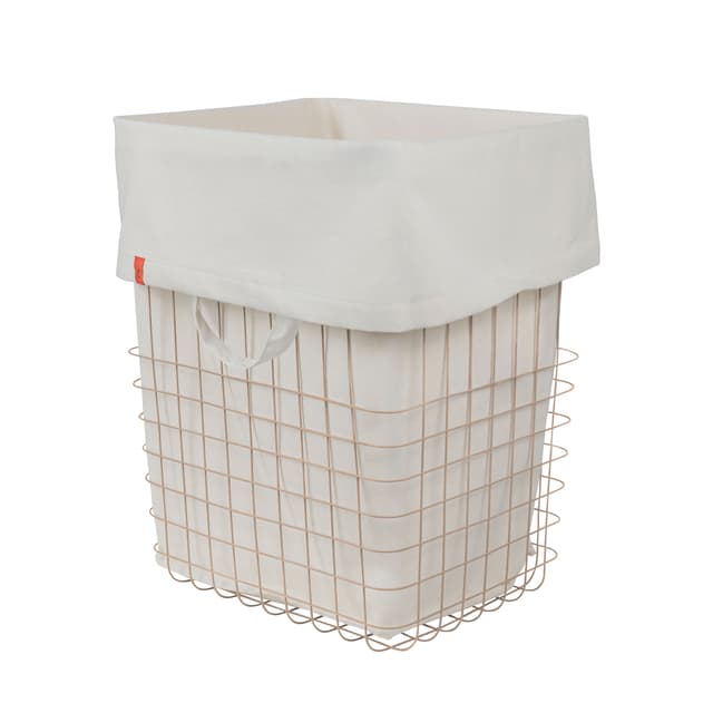 Store-it Basket with Fabric Bag Sand Large
