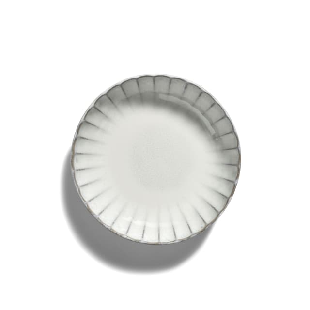 Inku Tiefeller Teller Weiß 16cm 2er-Pack