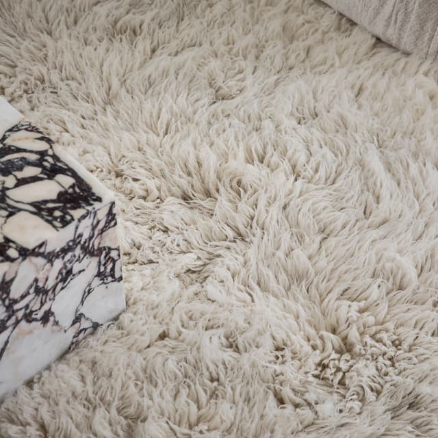 Fluffy Flokati-Teppich Ø160