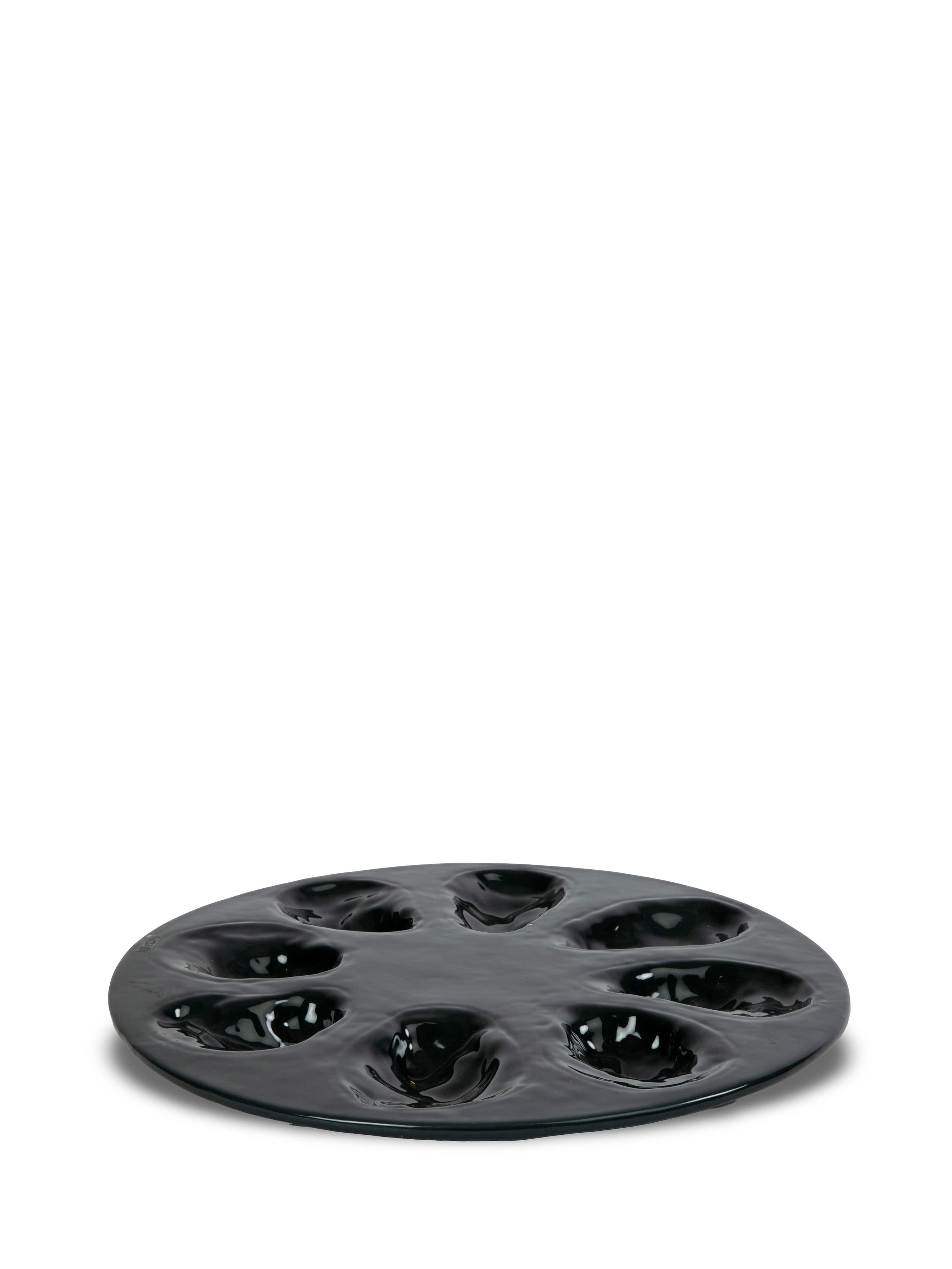 Oyster Platter Grey Ø27