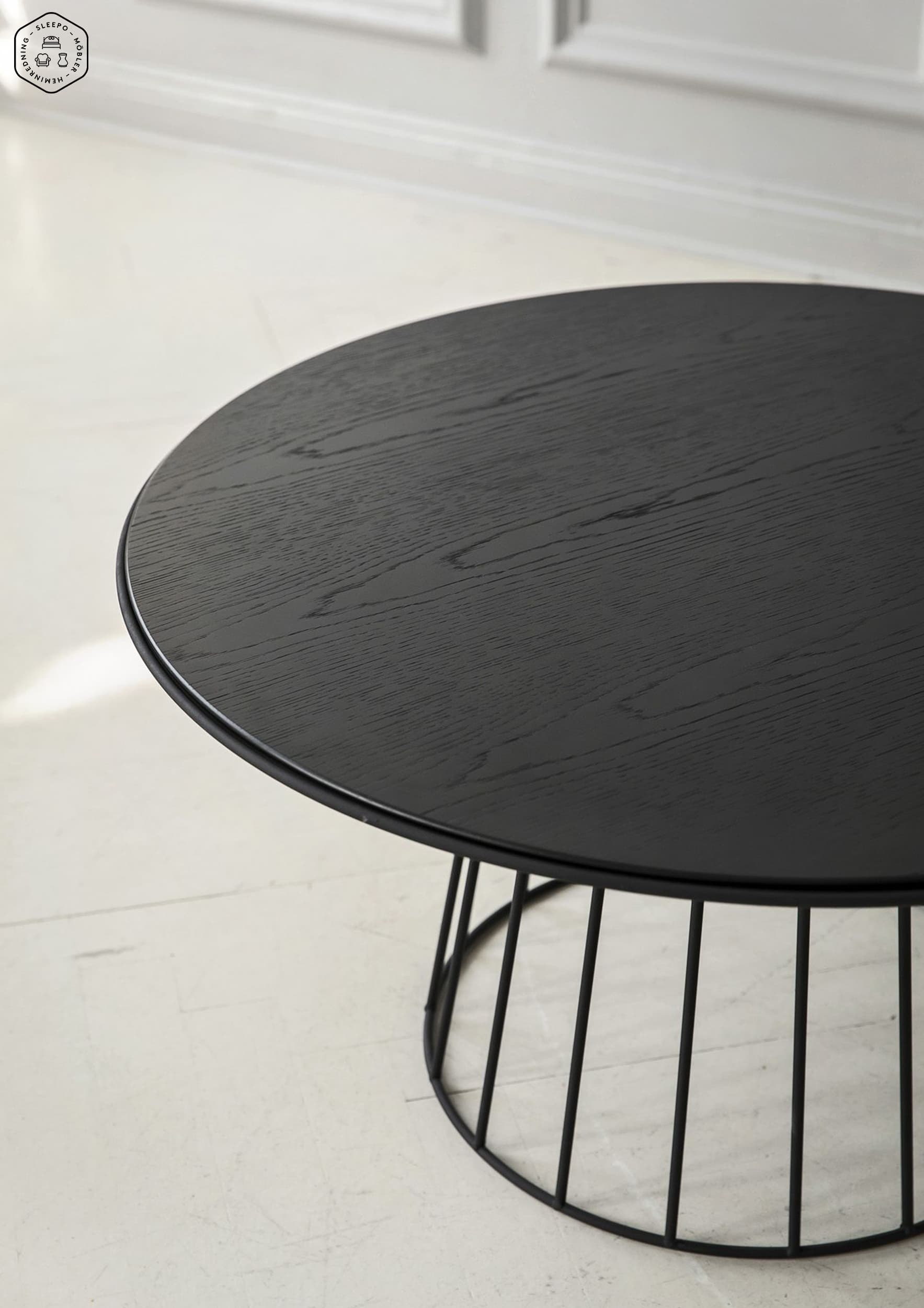 Mika Soffbord Svart 90cm