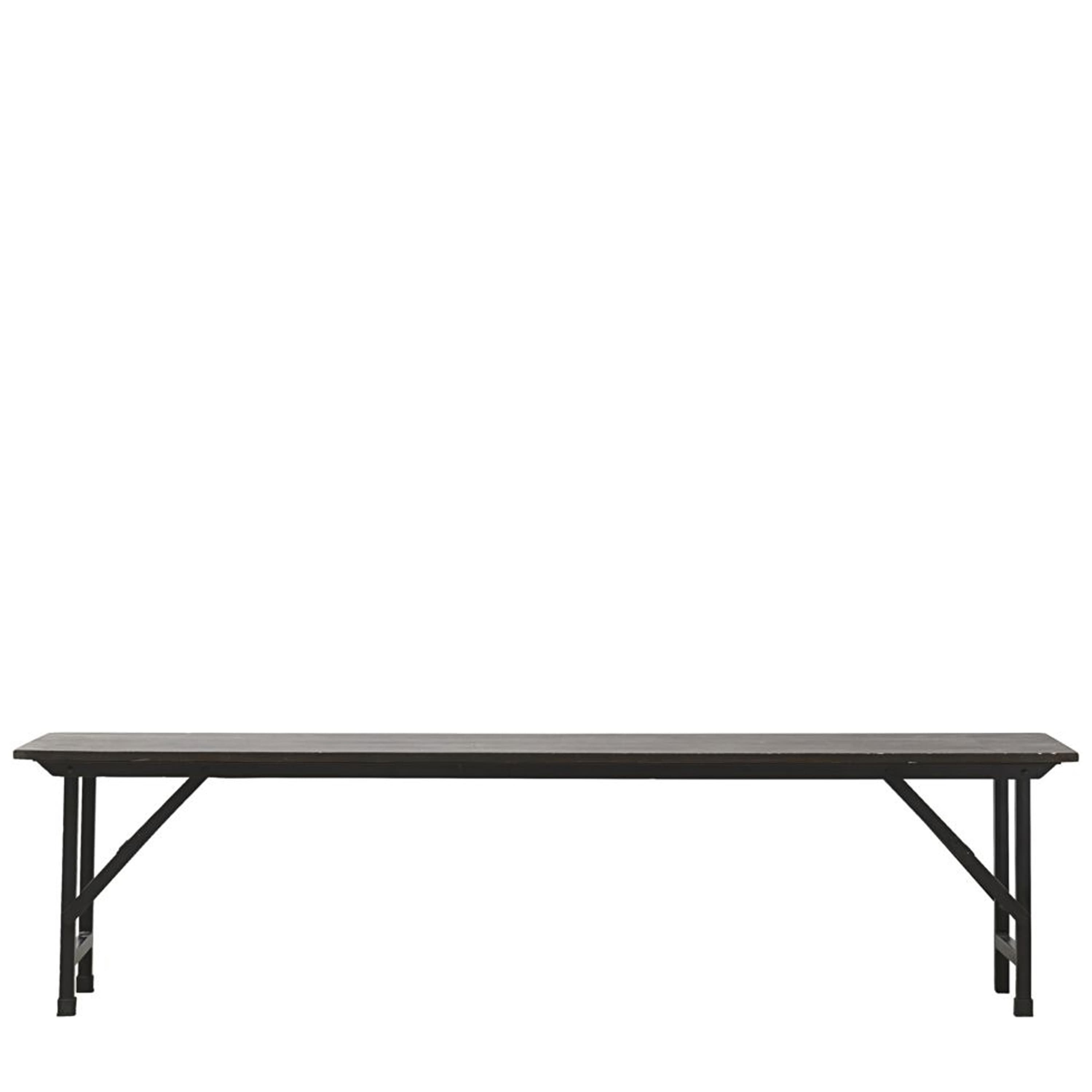 Party Klappbank Schwarz 180cm