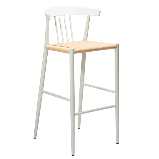 Sava Bar Stool Natural/White 67cm