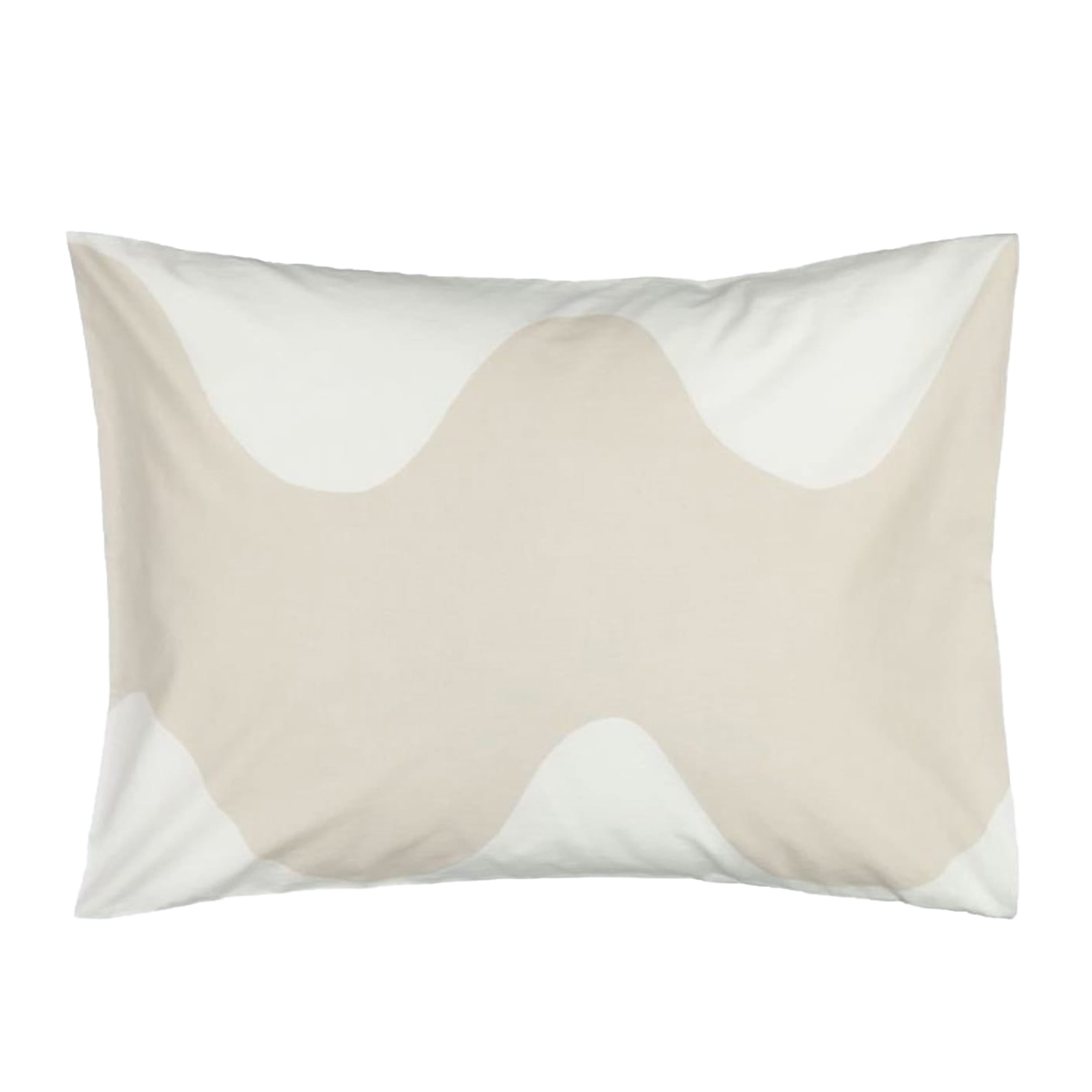 Lokki Kissenbezug Weiß/Beige 50x60