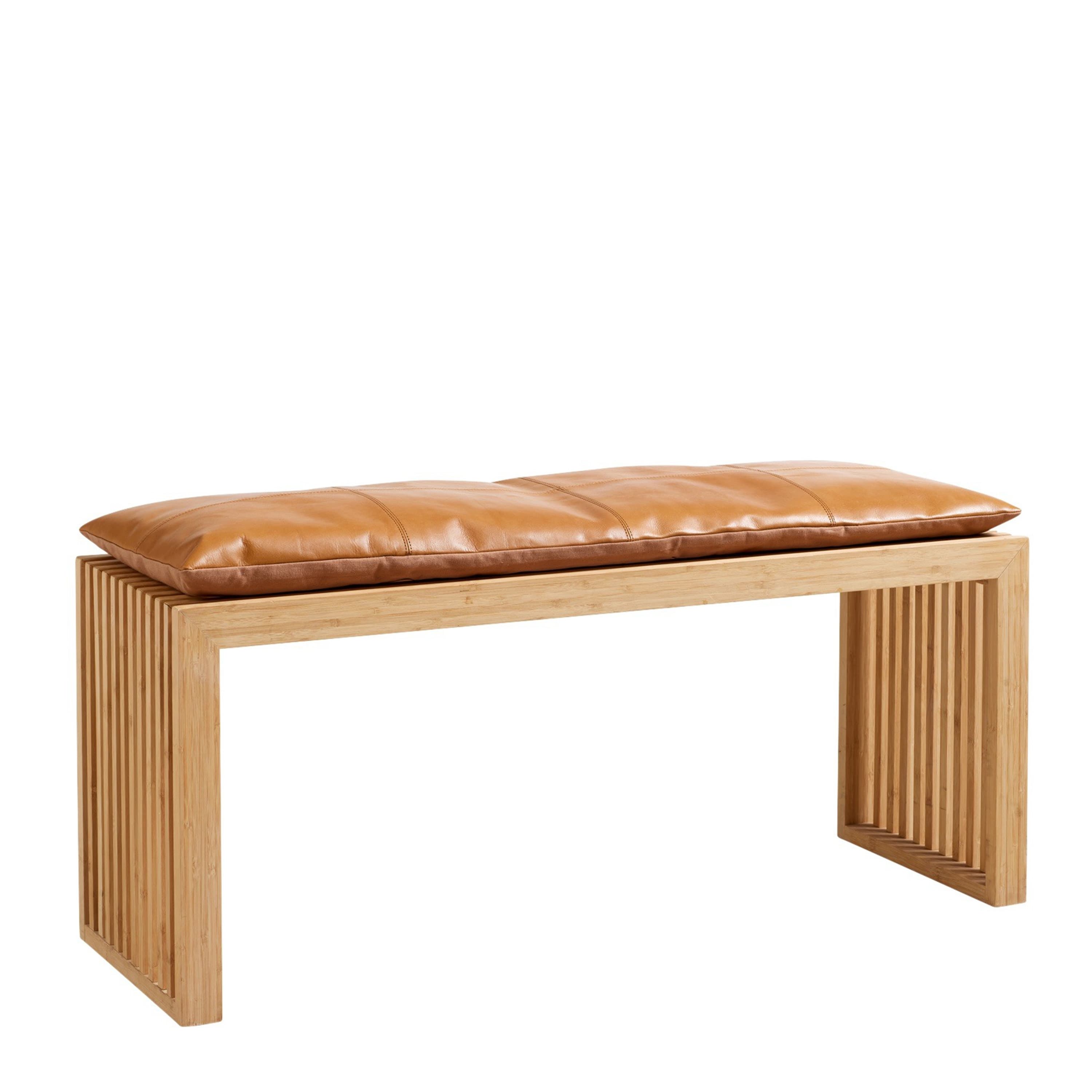 Rib Bank Bambus/Braun 104cm
