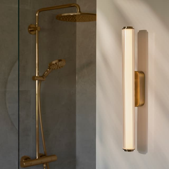 Virelle Wandleuchte Messing 50 cm