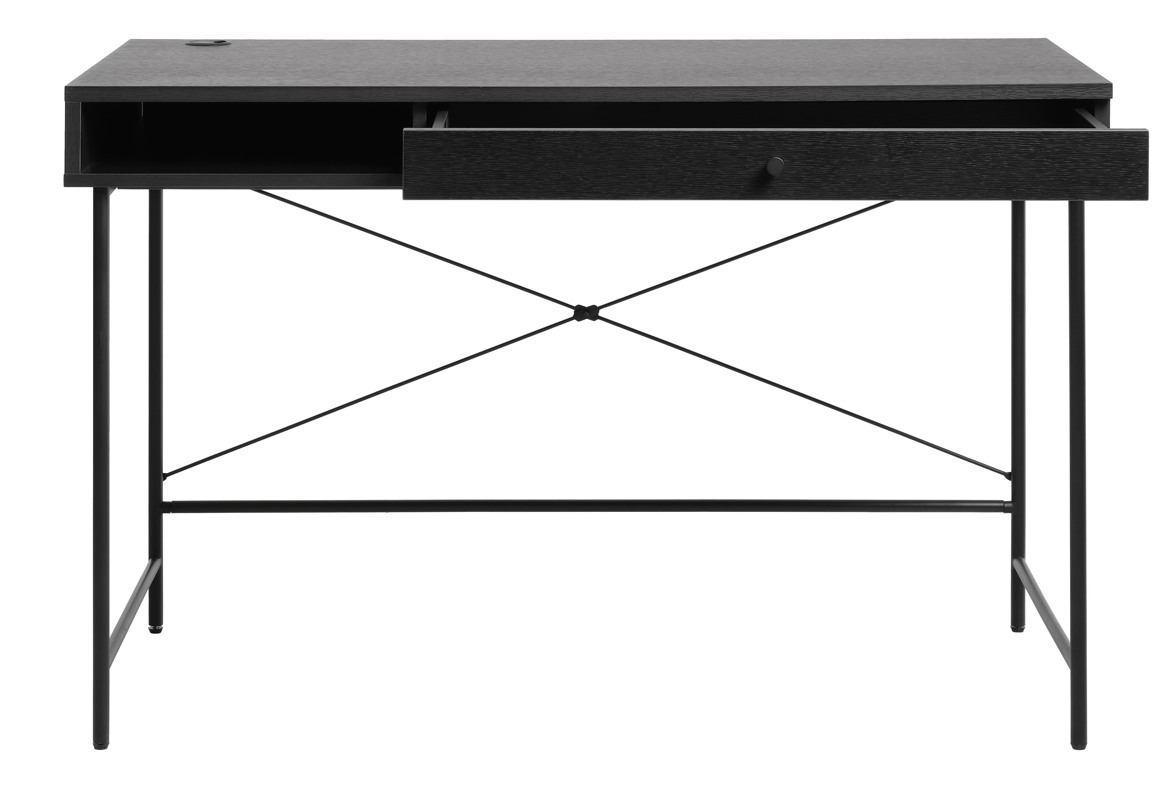 Elin Desk Black 120cm