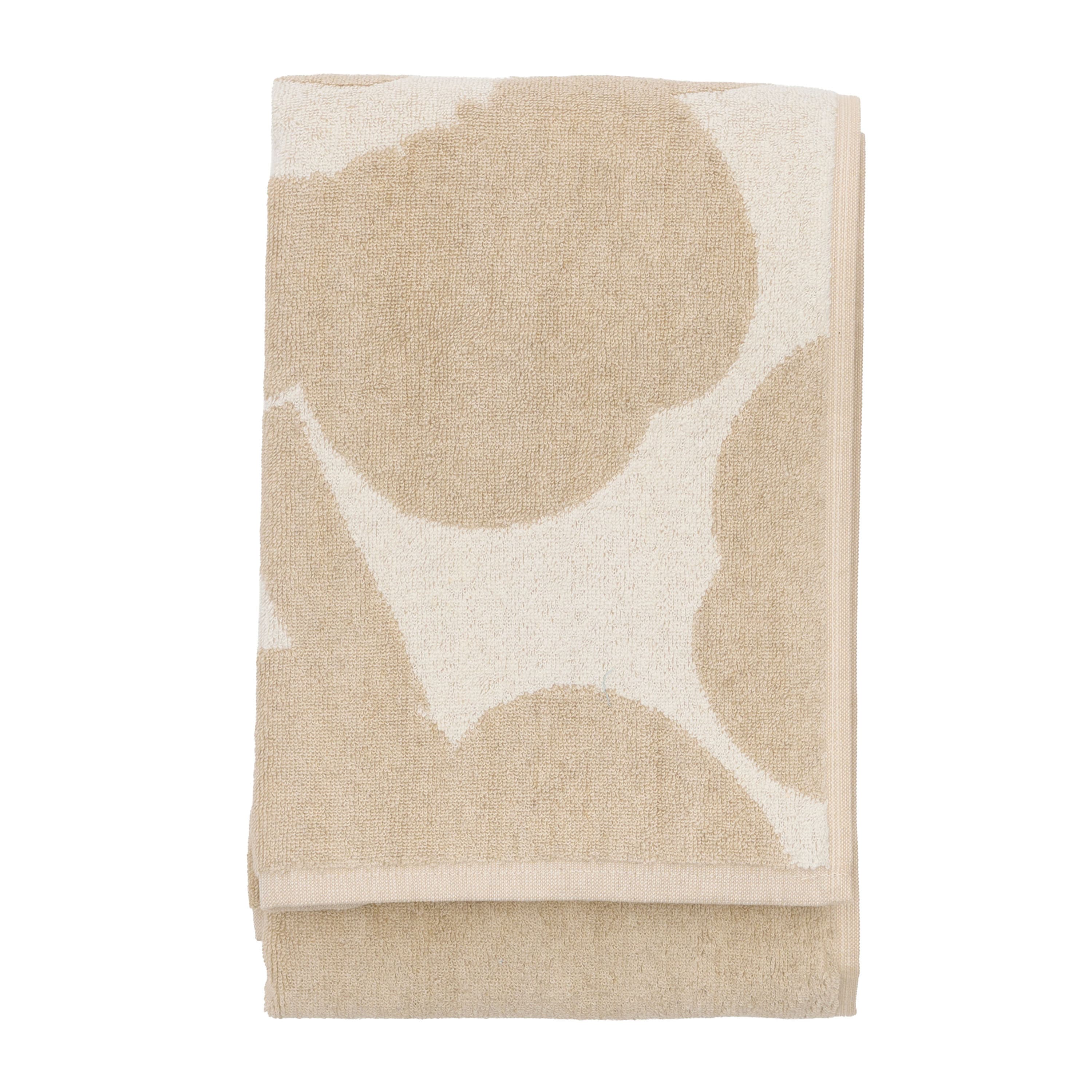 Unikko Towel Off White/Linen 50x70