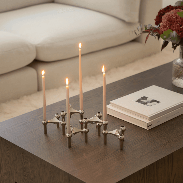 STOFF Nagel Leuchter Chrome 3er-pack