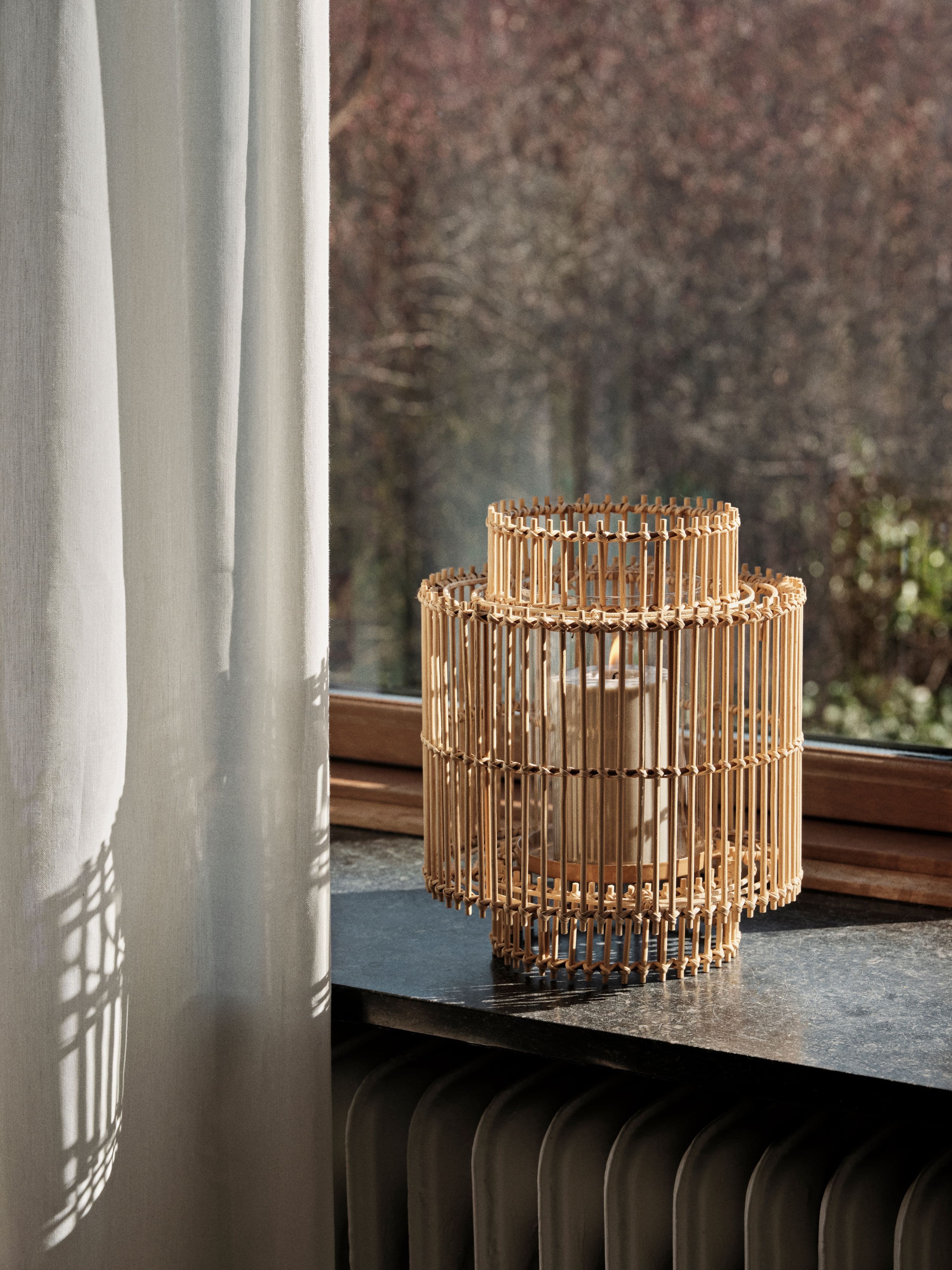 Candel Holder Natural Ø26