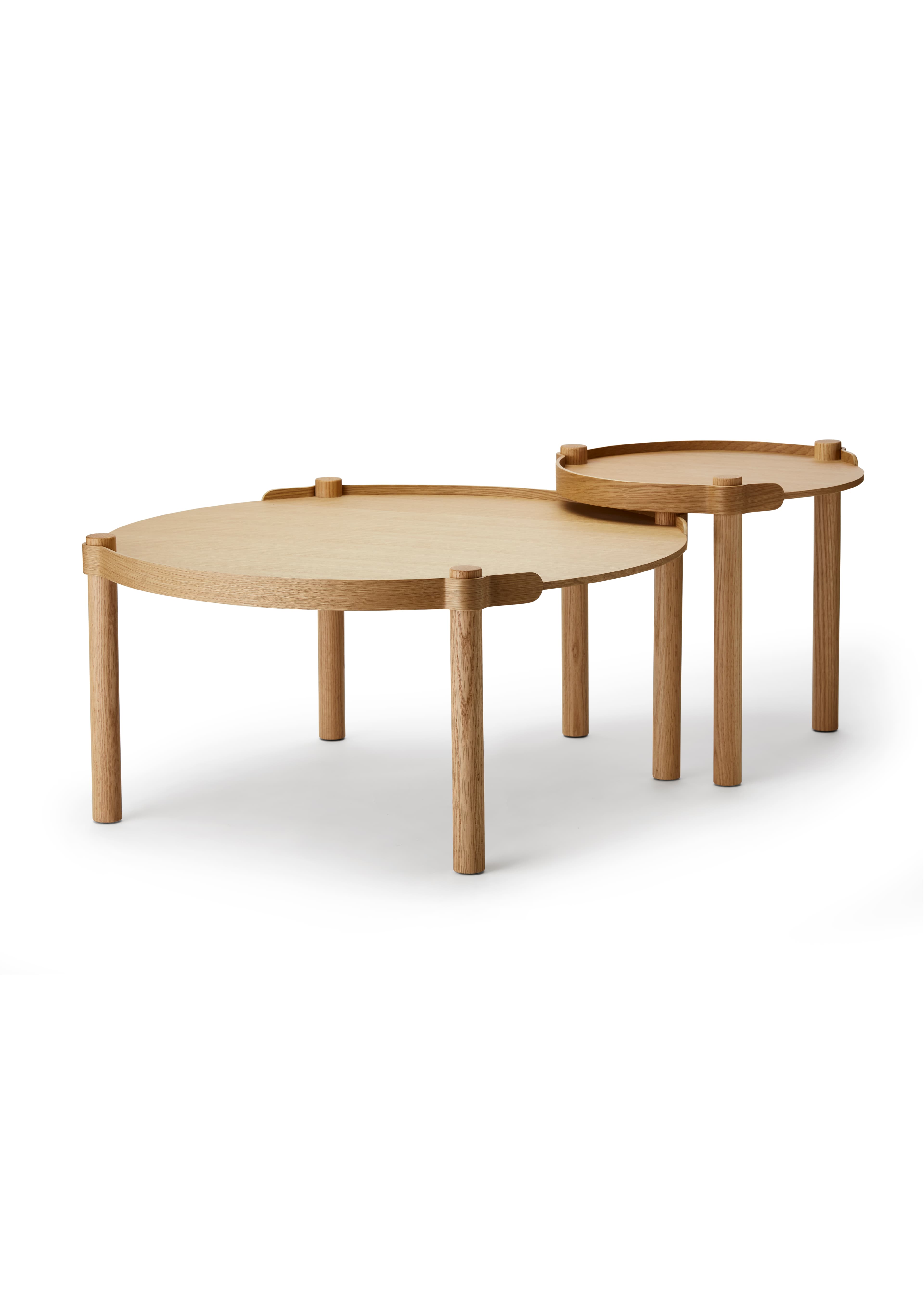 Woody Couchtisch Eiche 80cm