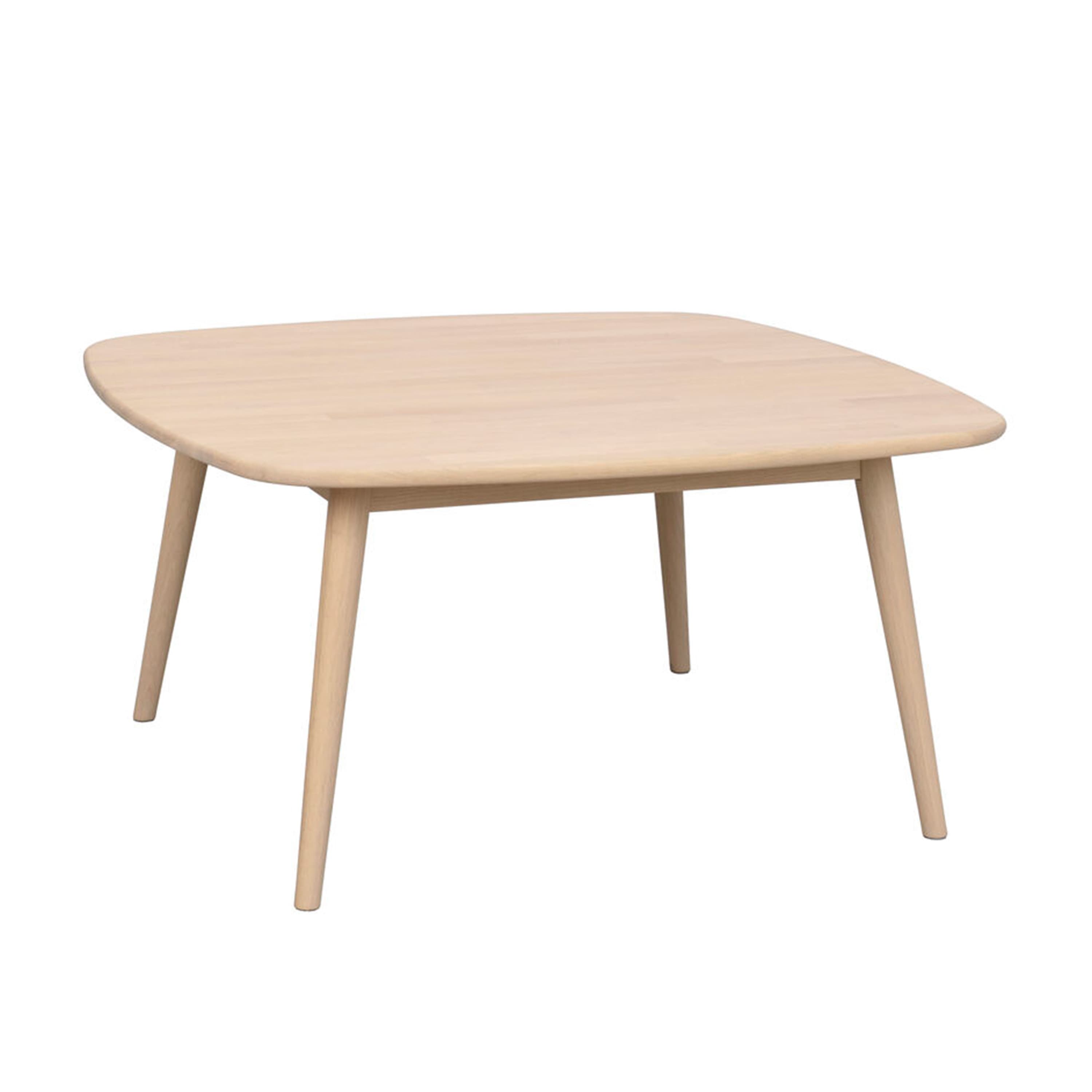 Tompkins Couchtisch Weißpigmentiert 90x90cm