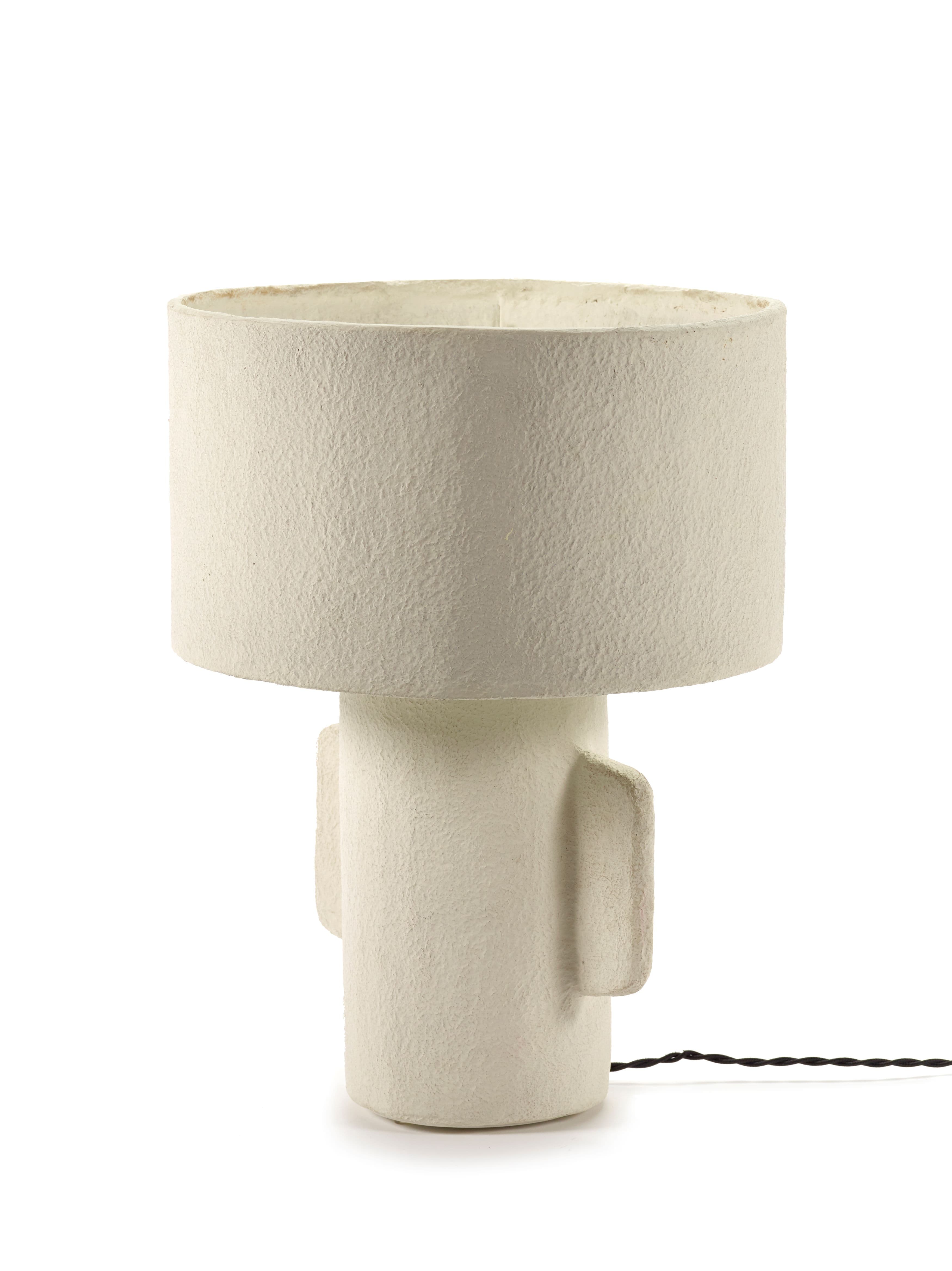 Earth 01 Table Lamp White Small