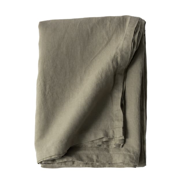 Tablecloth Linen Olive 145x270 cm