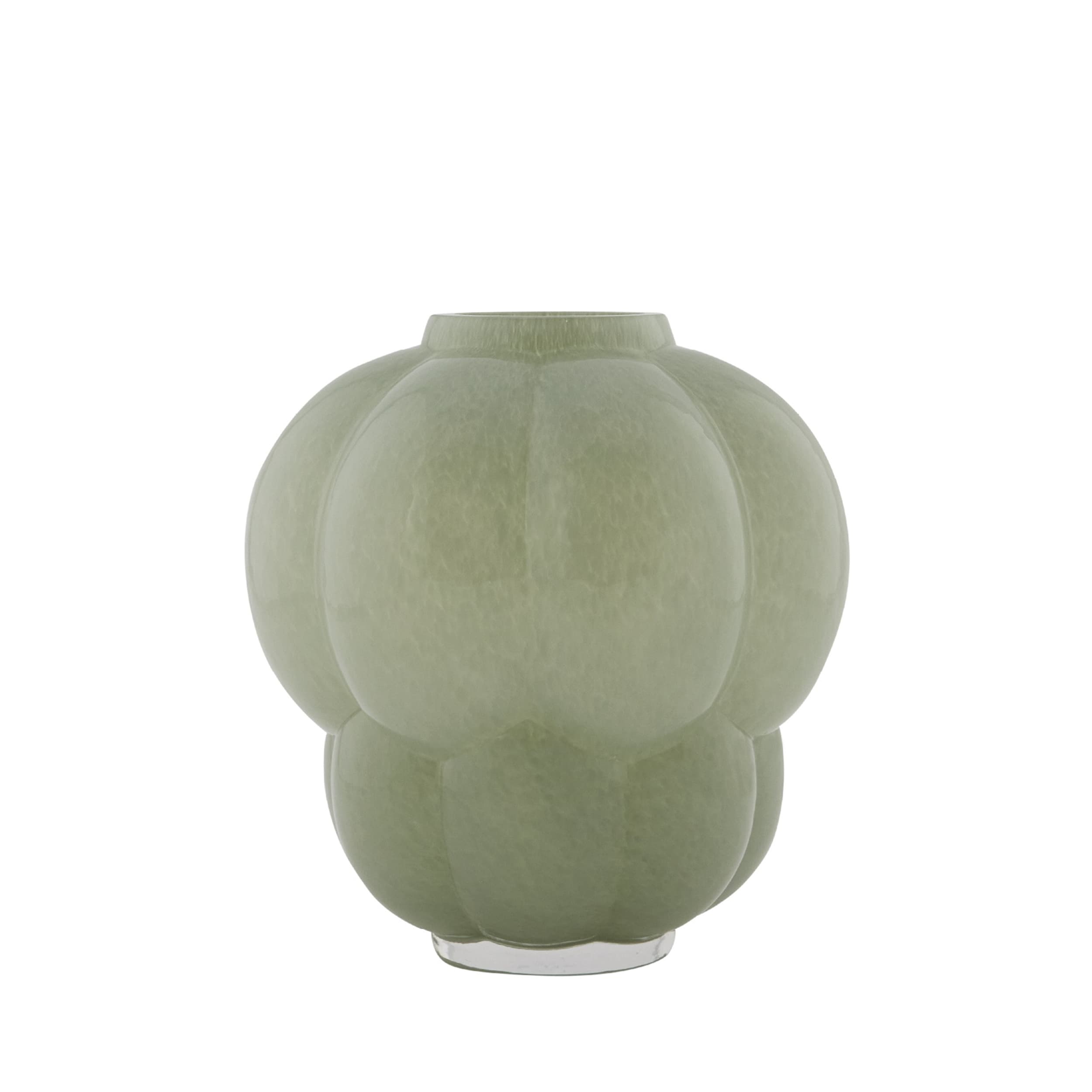 Uva Vase Glass Pastel Green 35cm