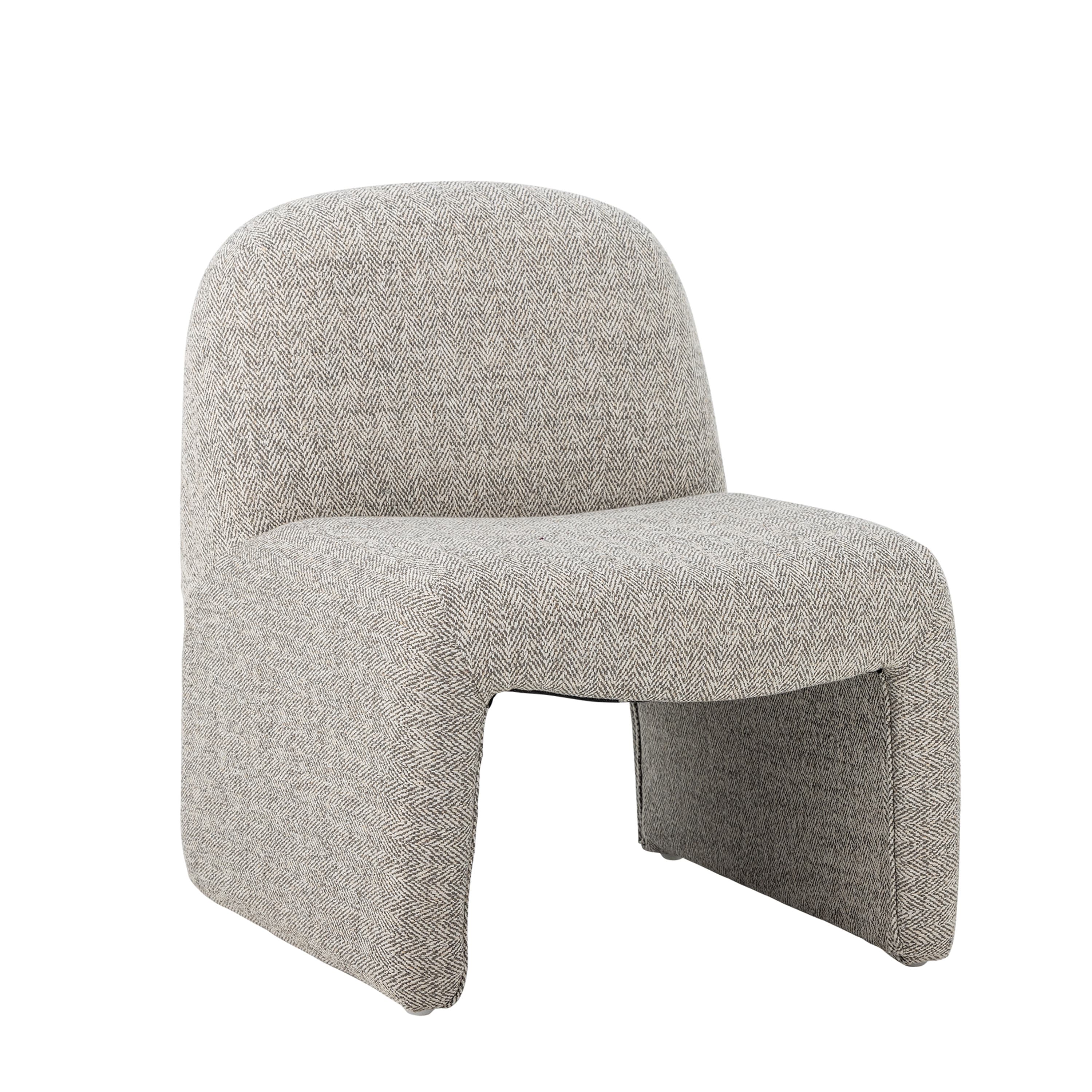Neel Kinder Loungesessel Grau