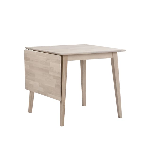 Filippa Klappbarer Tisch Weiß pigmentiert 80cm