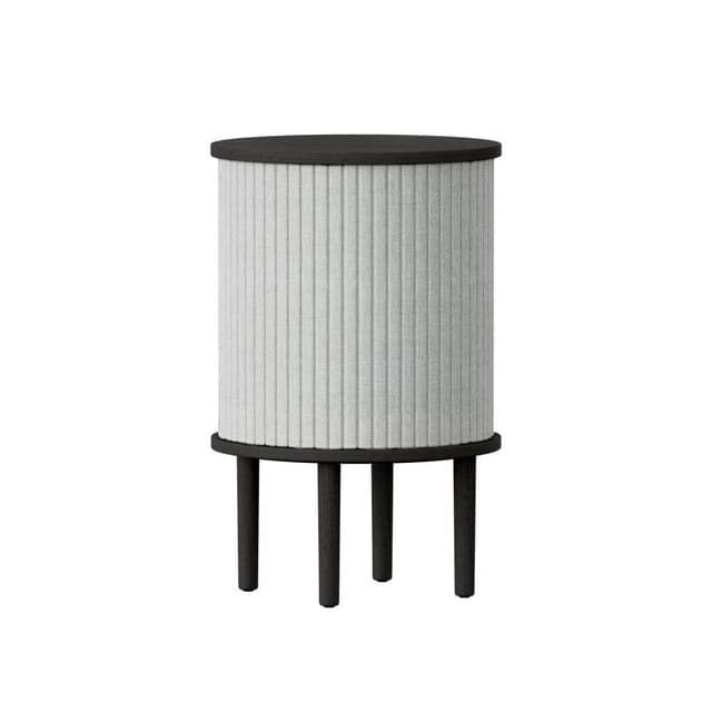 Audacious Side Table Black Oak/Sterling 40x60