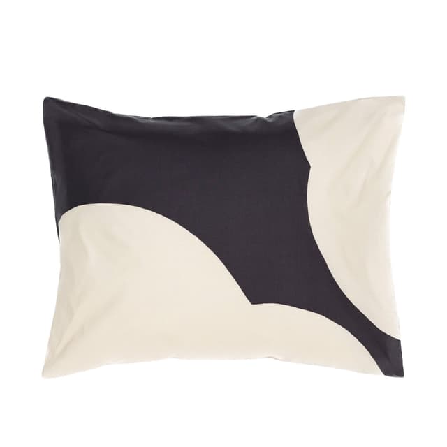 Iso Unikko Kissenbezug Offwhite/Charcoal 50x60