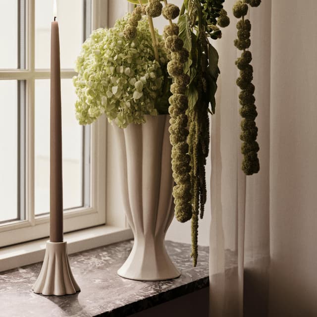 Heli Vase Cream Large