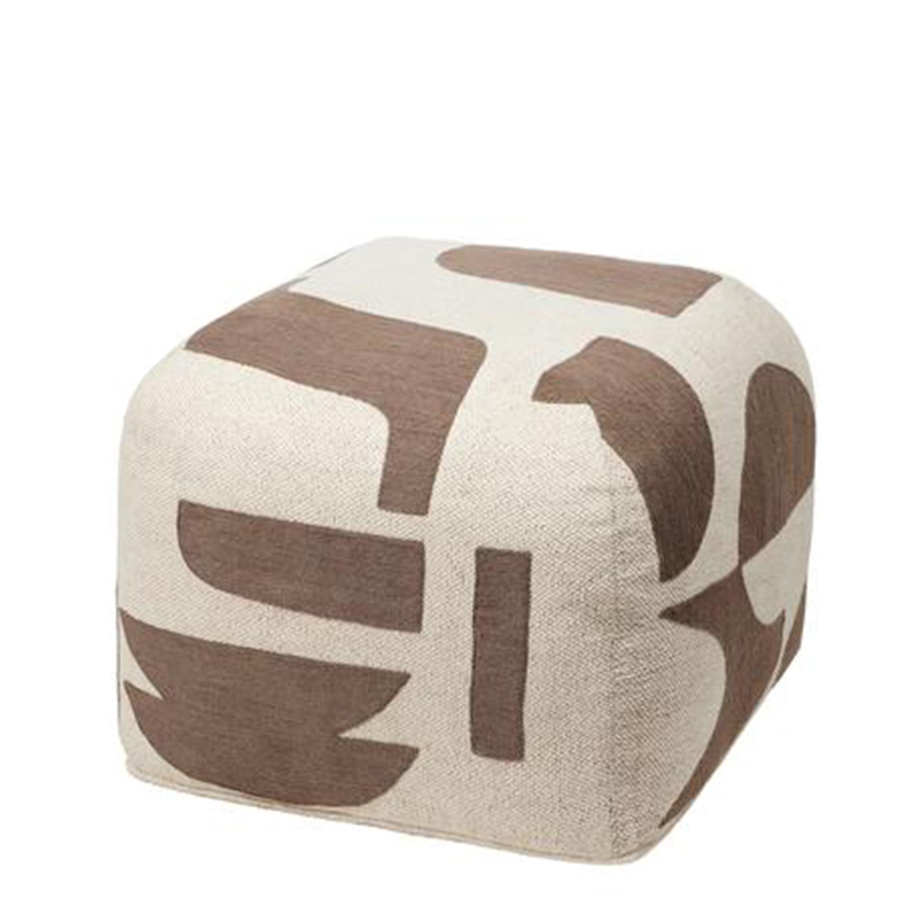 Mundo Sitzpuff Känguru Braun/Hellbeige