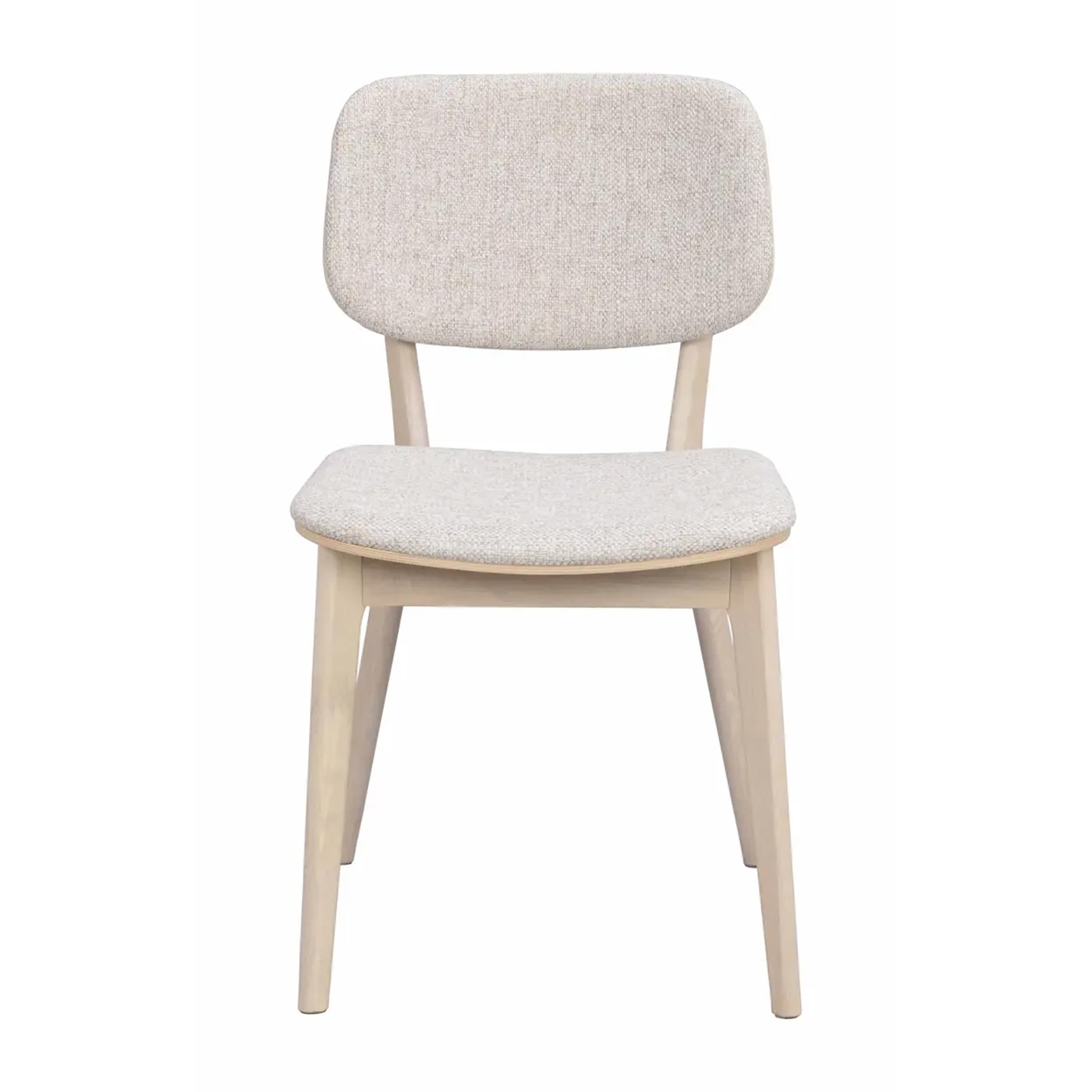 Barrett Matstol Vitpigmenterad Ek/Ljusbeige