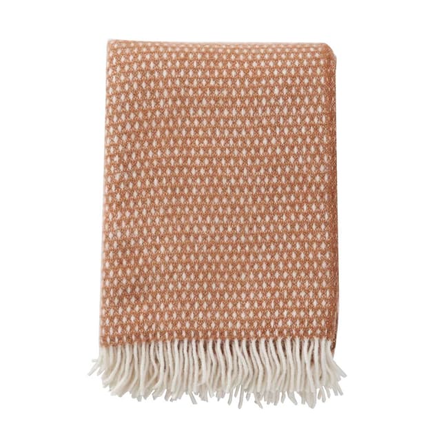 Knut Wool Throw Nougat