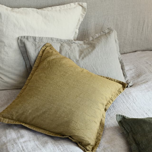 Linn Pillow Cover Castle Beige 50x50