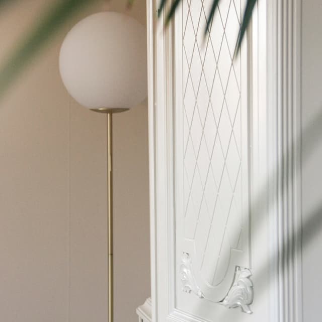 Torrano Stehlampe Weiß