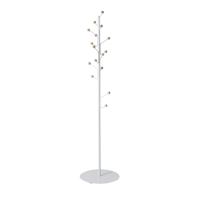Bill Floor Coat Rack White