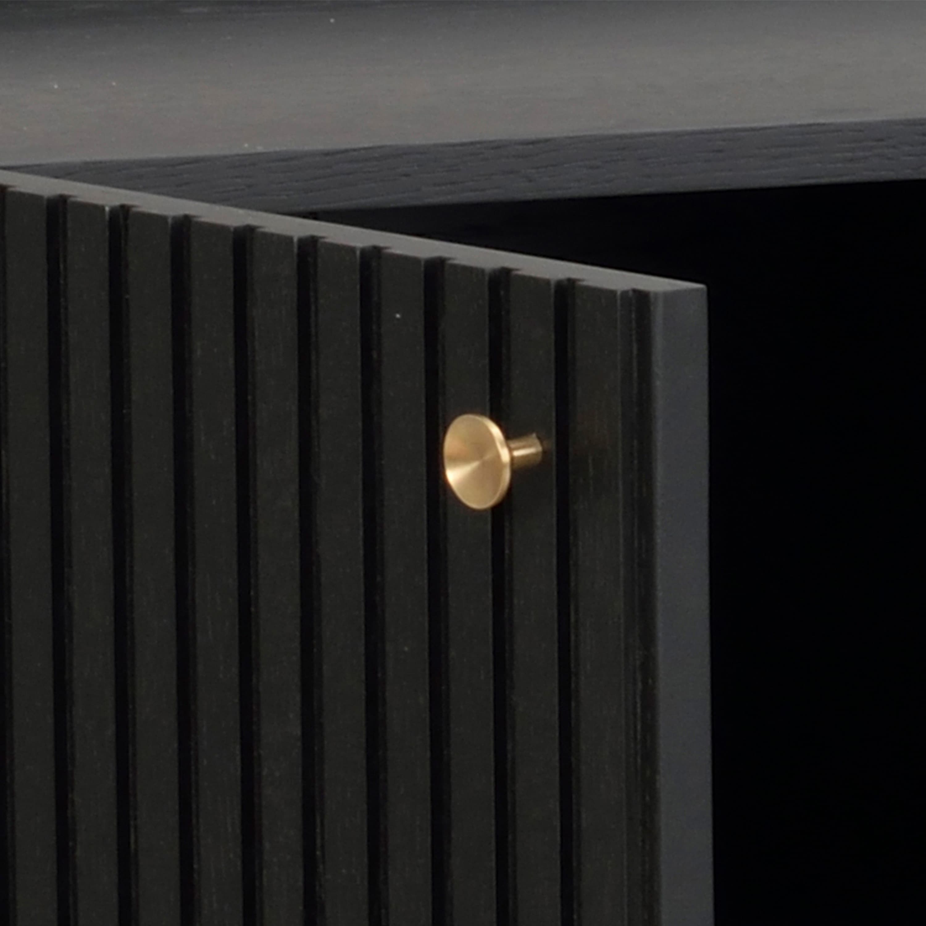 Halifax Schrank Schwarz 100cm