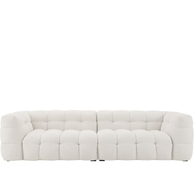 Billie 4-Sitzer Sofa Ivory Bouclé