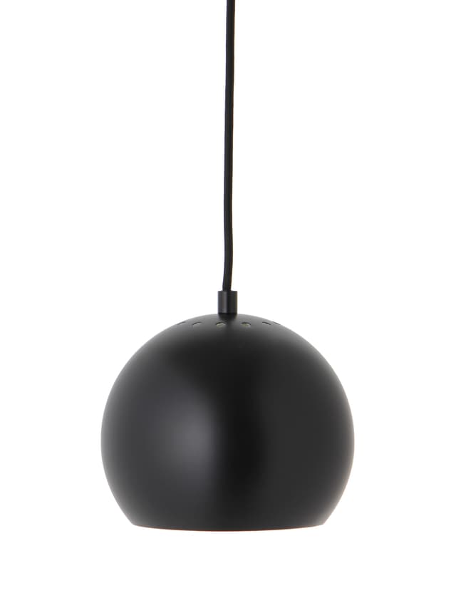 Ball Ceiling Light Matt Black Ø18