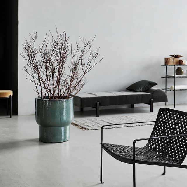 Terra Pot Green Ø50