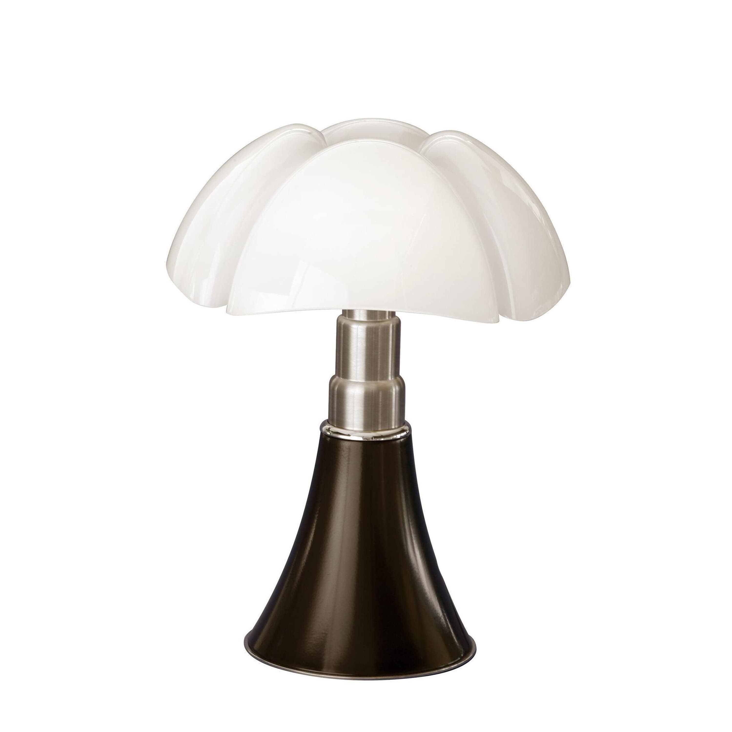 Pipistrello Medio Tischlampe Dimmbar LED Dunkelbraun