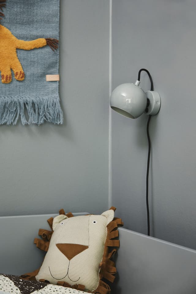 Ball Wall Lamp Glossy Mint Ø12