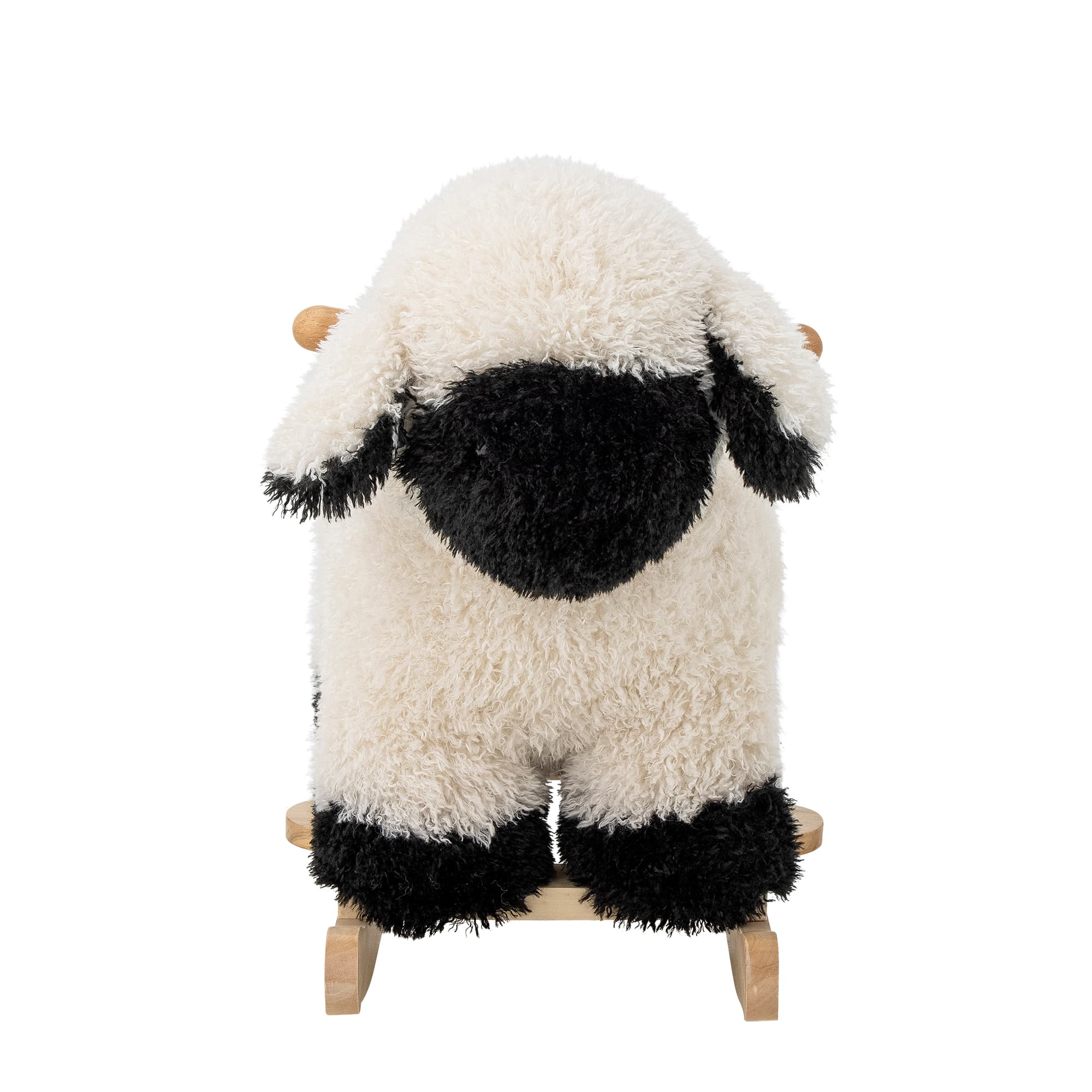 Dolly Får Schaukelpferd Weiß