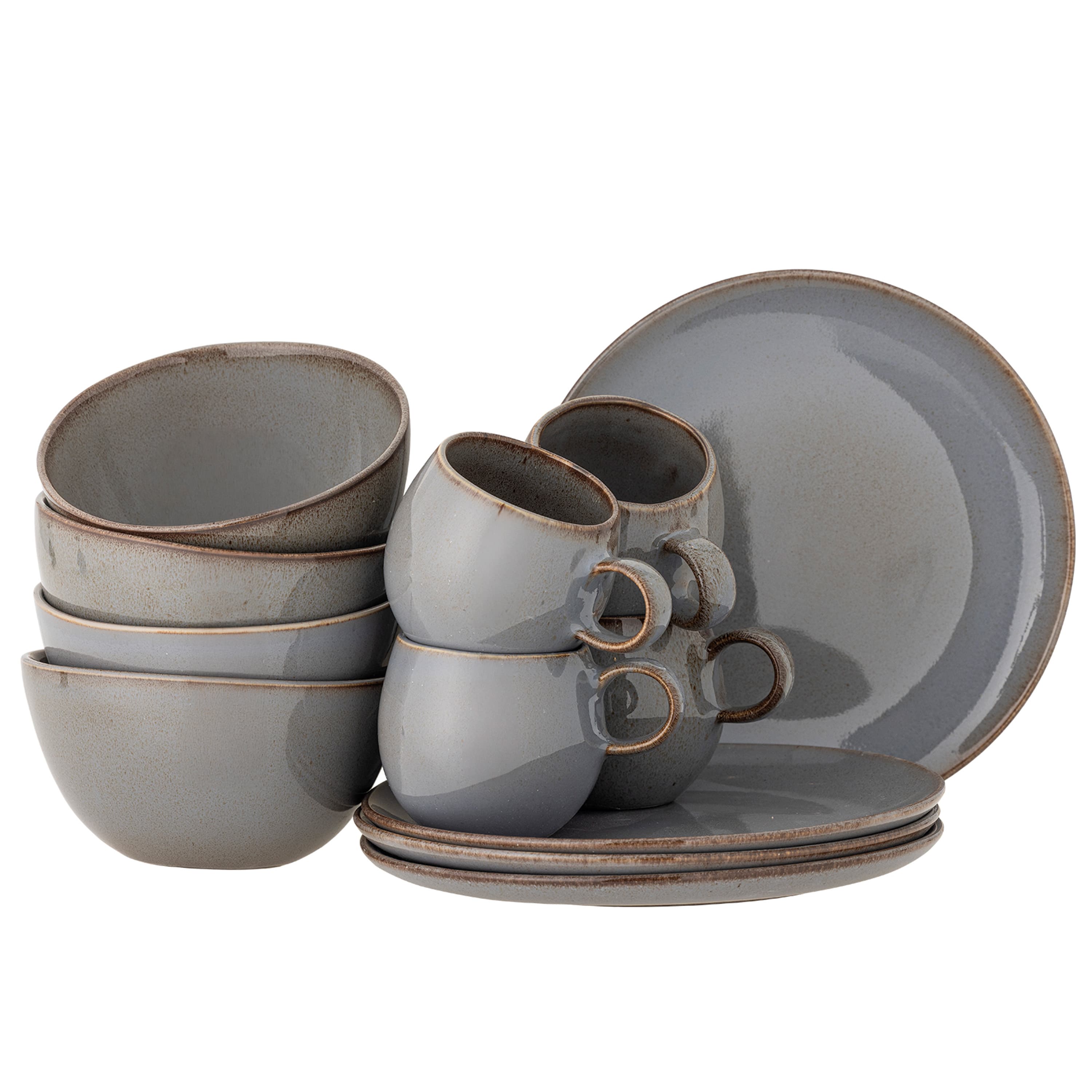 Sandrine Frukostset Grey
