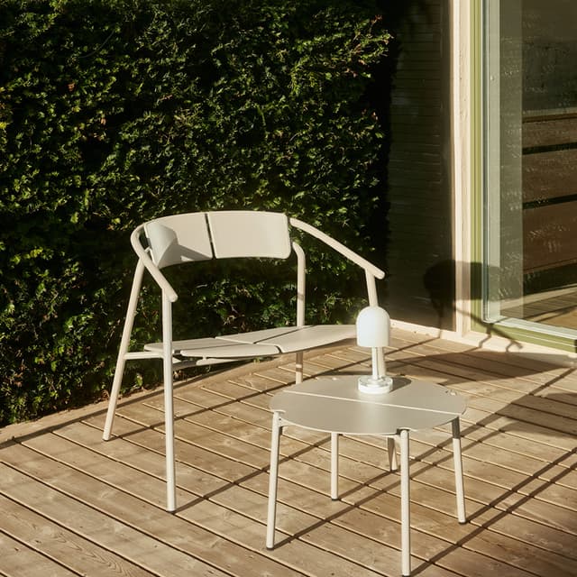 Novo Coffee Table Taupe Ø50